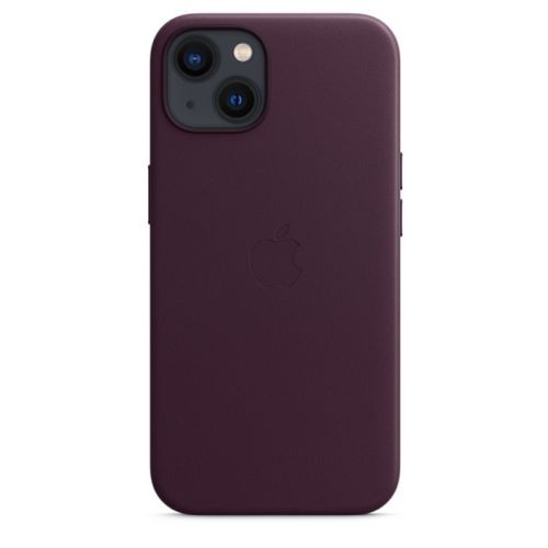 Apple iPhone 13 Leather Case with MagSafe - Dark Cherry