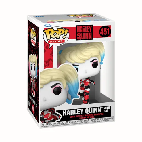 funko pop: Dc Comics- Harley Quinn W/ Bat 