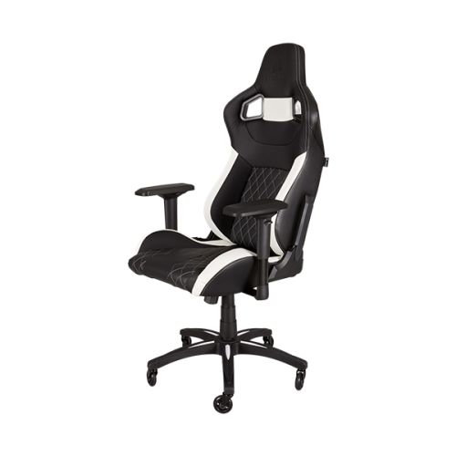 Corsair T1 Race Gaming Chair – Black/White
