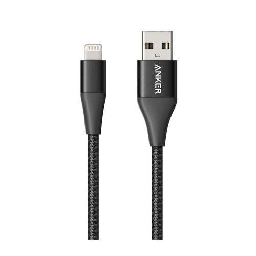 Anker Powerline+ II Lightning 0.9m/3ft Black 