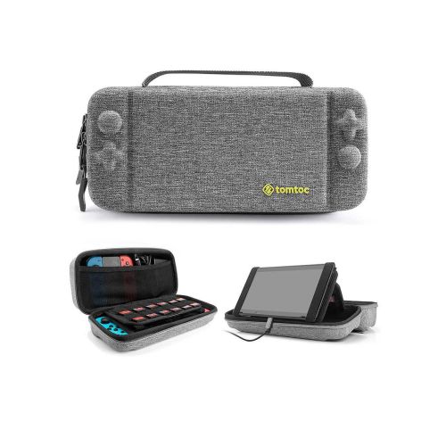 Nintendo Switch: Tomtoc Travel Case for Switch/ Switch OLED - Gray 
