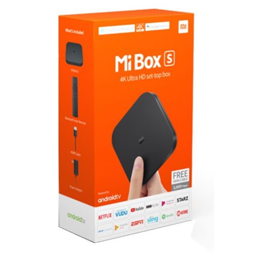  Mi Box S 4K Ultra HD Set-top-Box -Black