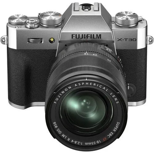 FUJIFILM X-T30S MIRRORLESS CAMERA WITH 18-55 LENS KIT (II) SILVER
