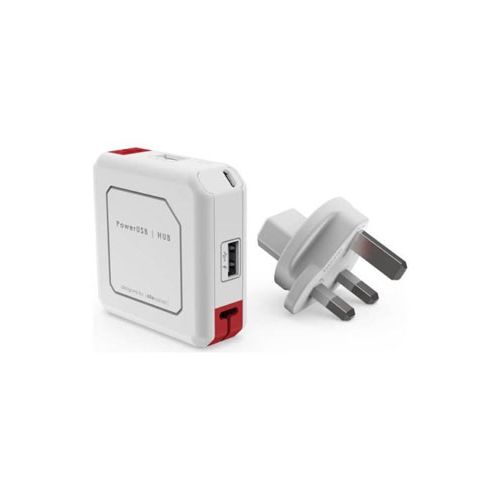 Allocacoc 5000mAh Portable USB Power Bank & 4 Port USB 