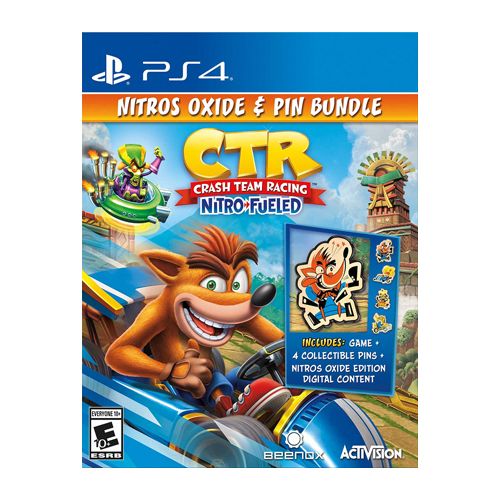 CTR CRASH TEAM RACING NITROSOXIDE & PIN BUNDLE