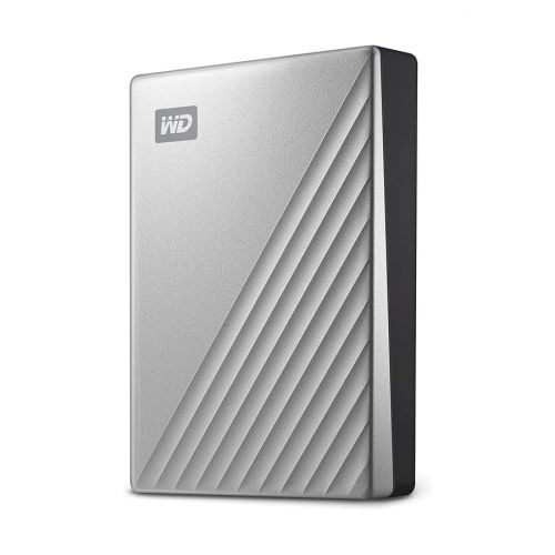 WD 4TB My Passport Ultra USB 3.0 Type-C External Hard Drive  for Mac  - Silver