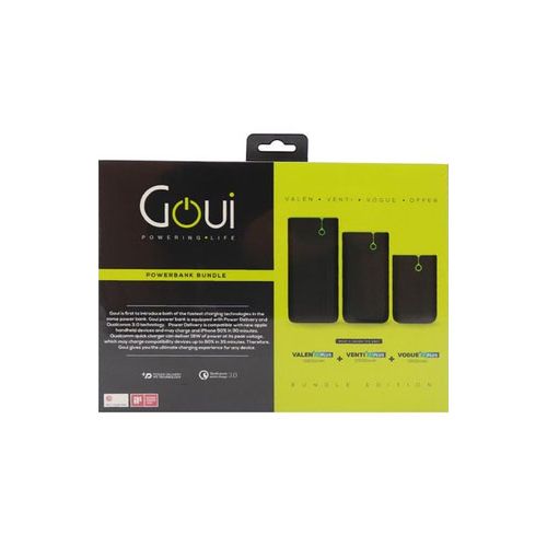 GOUI BUNDLE(VALEN PLUS 30000MAH/ VENTI PLUS 20000MAH/ VOGUE PLUS 10000MAH)