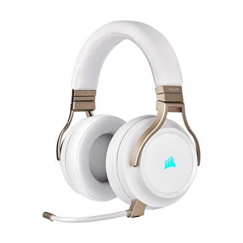Corsair VIRTUOSO RGB Wireless Gaming Headset - Pearl