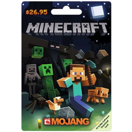 Minecraft Game Card $26.95 (USA)