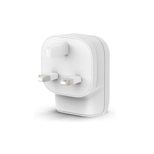  Belkin Wall Charger 32W PD Dual Port 1xUSB-C 20W 1xUSB-A 12W - White