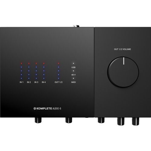Native Instruments 26440 Komplete Audio 6 Mk2 6-channel Usb Audio Interface