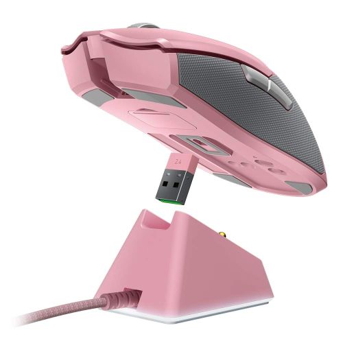 Razer Viper Ultimate RGB Wireless Gaming Mouse With Charging Dock - Quartz