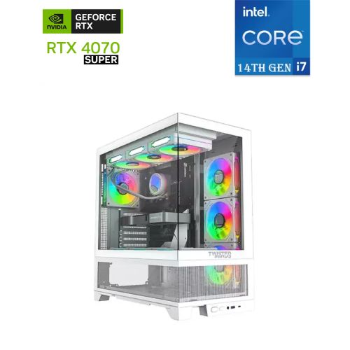 Twisted Minds Phantek-07 Intel Core I7  Geforce Rtx 4070 Super12g Gaming Pc