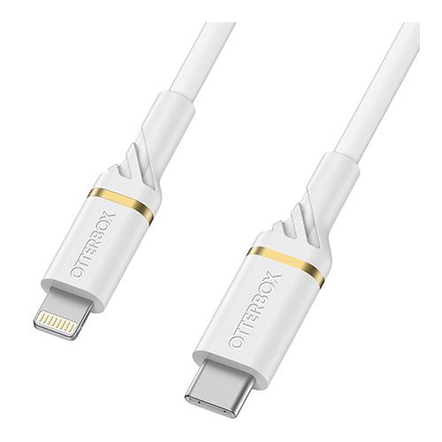 Otterbox - USB Type-C to Lightning charging cable - 1m - Standard  - white