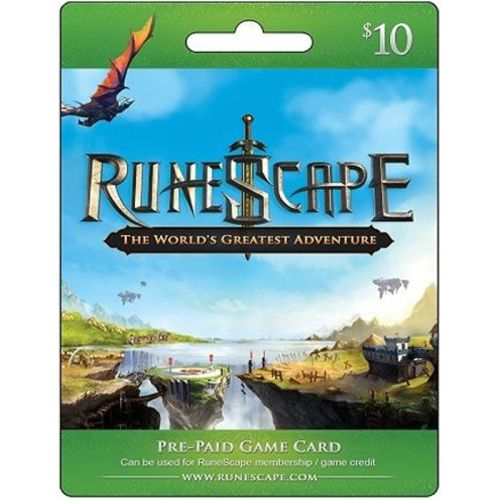  Jagex RuneScape $10 Gift Card