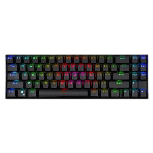 Redragon DEIMOS K599 KRS RGB Wireless Wired Mechanical Gaming Keyboard Black - Dust-proof Red 