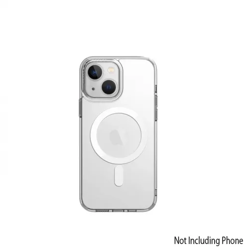 Uniq Hybrid Magclick Charging Combat Iphone 14 Pro Max - Dove (Satin Clear)