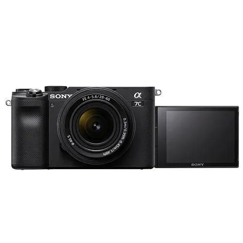 SONY ILCE-7C/L ALPHA A7C MIRRORLESS DIGITAL CAMERA WITH 28-60MM LENS (BLACK)
