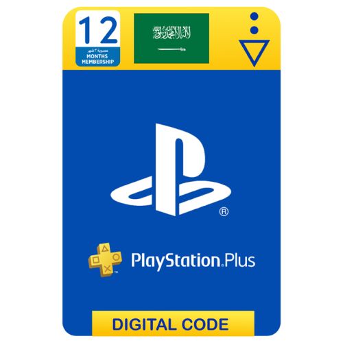 PlayStation Plus: 12 Month Membership Saudi Account 