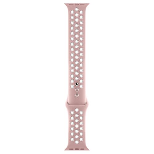 Wiwu Dual Color Sport Band Watchband For iWatch 42-44mm -  Pink/White 