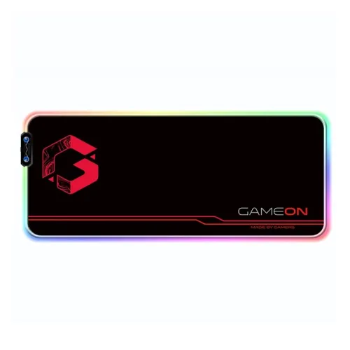 GAMEON Gaming Mousepad With RGB Lighting (900x400x3mm) - Red Edition