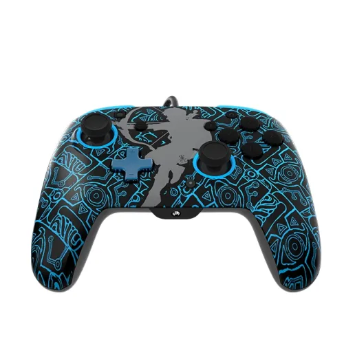 PDP: Nintendo Switch - Rematch GLOW Wired Controller Sheikah Shoot