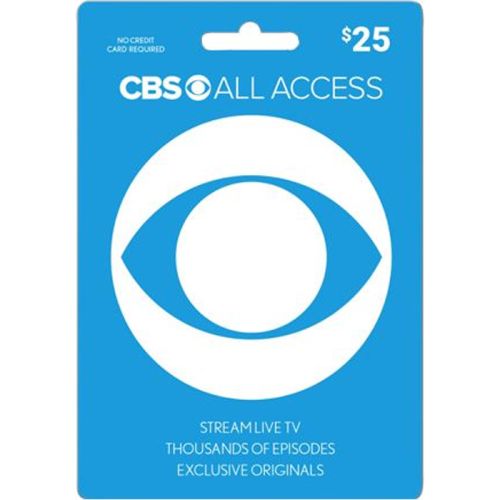 CBS All Access - $25 Gift Card