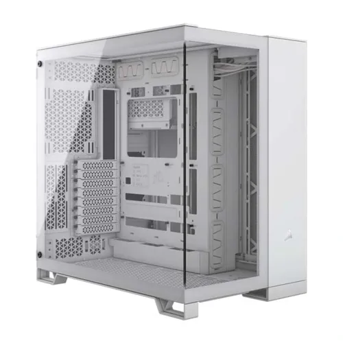 Corsair 6500x Mid-tower Dual Chamber Pc Case - White