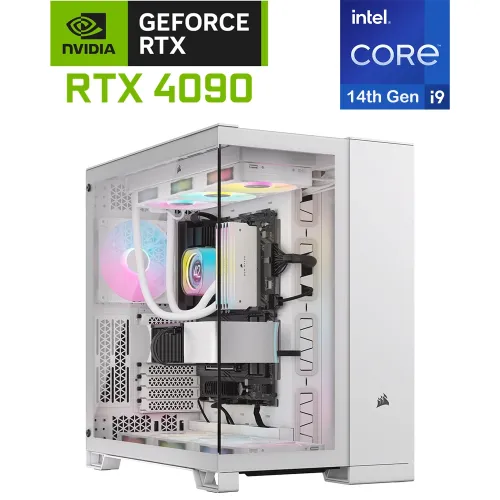 Corsair Icue Link 6500x Intel Core I9 - 14th Gen Rtx 4090 24gb Gaming Pc