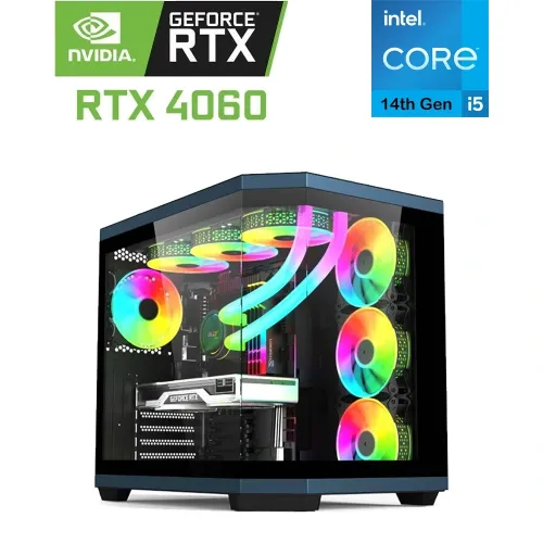 Acer V950b Intel Core I5-14th Gen Rtx 4060 Gaming Pc - Black