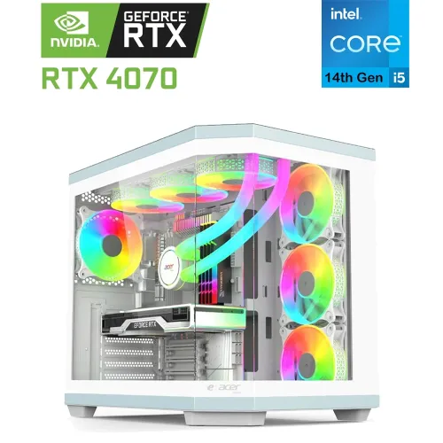 Acer V950w Intel Core I5-14th Gen Rtx 4070 Gaming Pc