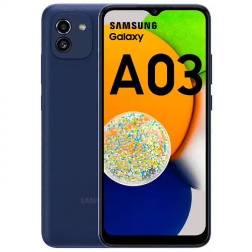 Samsung Galaxy A03 Dual SIM (4GB RAM + 64GB Memory) - Blue