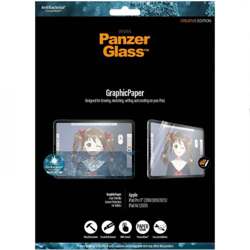  PanzerGlass Apple iPad Pro 11inch(2018/2020/2021) /Air (2020) Case Friendly GraphicPaper