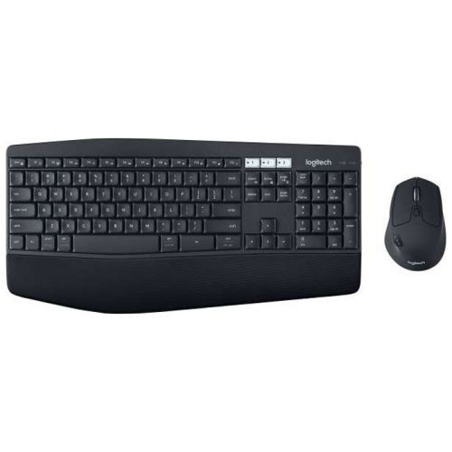 Logitech MK850 Performance Wireless Keyboard (Eng/Arabic) and Mouse Combo - Black 
