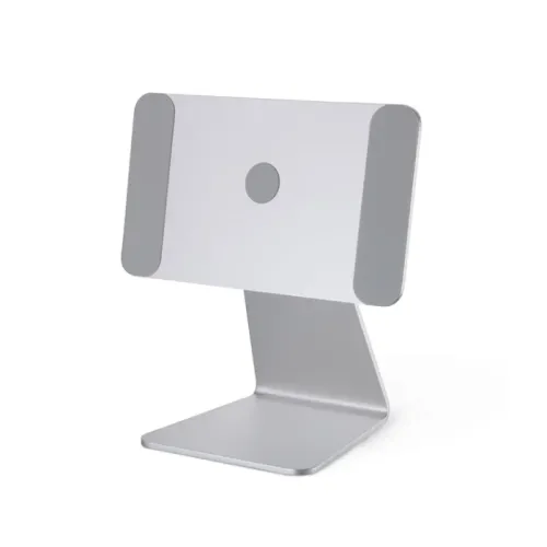 Magnetic Stand For Ipad, Aluminum Tablet Holder Adjustable Desktop Stand Holder For Ipad - Sliver 