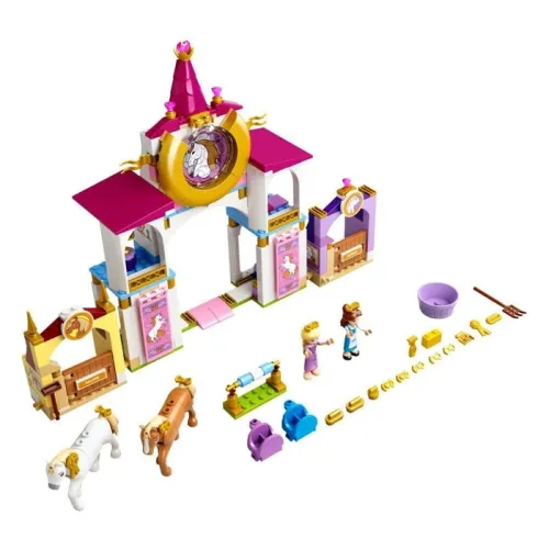 Lego Disney Princess Belle And Rapunzel's Royal Stables