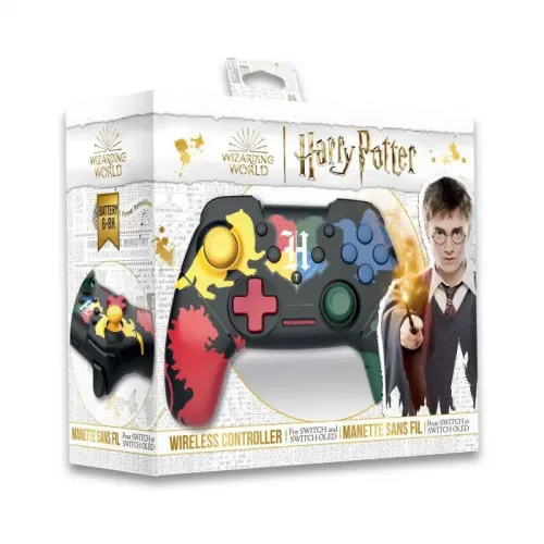 Nintendo Switch : Harry Potter Wireless Controller - Hogwarts 