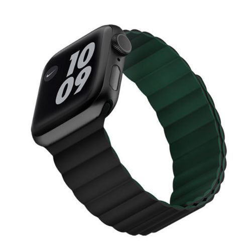 Viva Madrid Cosmo Magnetic Strap for Apple Watch 42/44mm - Black/Green 