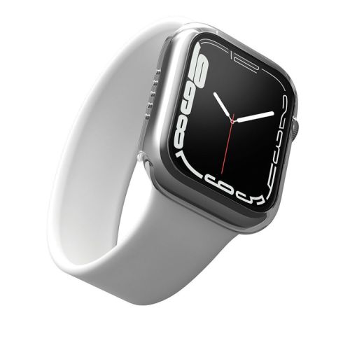 Viva Madrid Fino Slim Screen Case with Glass Sheild for Apple Watch 45mm - Clear