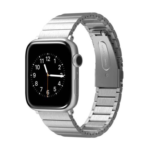 Viva Madrid Lavier Metal Watch Strap For Apple Watch 42/44/45MM - Silver