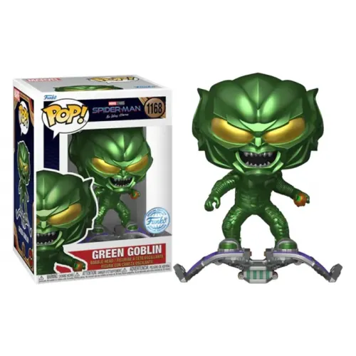  Funko Pop! Marvel: Spider-Man No Way Home - Green Goblin w/ Bomb (Exc)