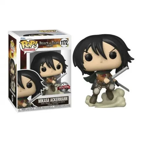 Funko Pop! Animation: Attack on Titan – Mikasa Ackermann  (Exc)