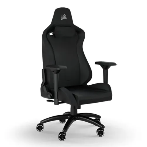 Corsair TC200 Soft Fabric Gaming Chair - Black/Black - CF-9010049-WW