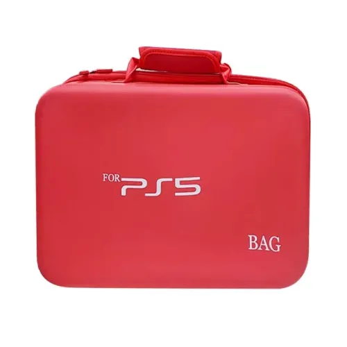PS5 Console Travel Bag - Red