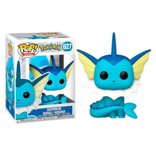 Funko Pop! Games: Pokemon- Vaporeon (EMEA)