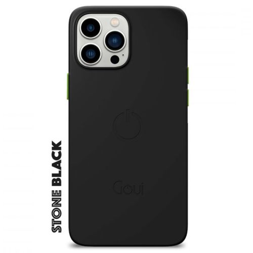 Goui Magnetic Cover For iPhone 13 Pro - Stone Black