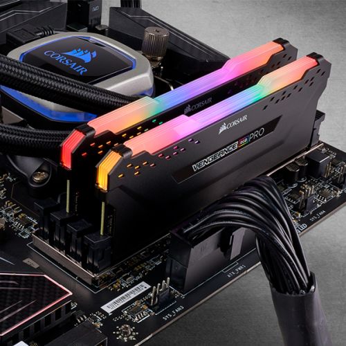 Corsair VENGEANCE RGB PRO 16GB(2 X 8GB) 4000MHz Memory Kit - Black