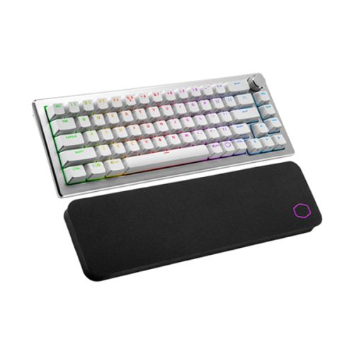 Cooler Master CK721 RGB Wireless Mechanical Blue Switch Keyboard - White - US Layout 