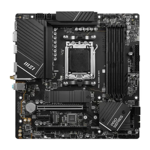 MSI PRO B650M-A WIFI DDR5 AM5 Micro-ATX Motherboard