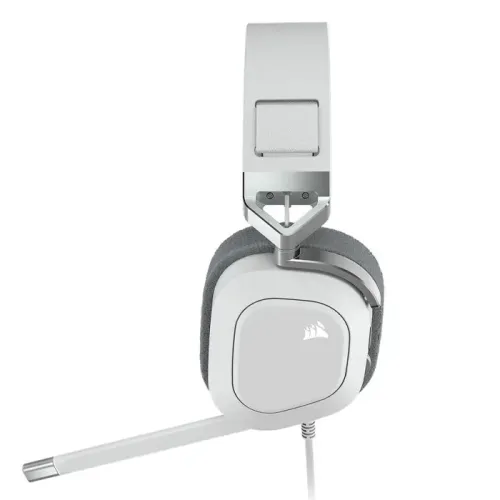 CORSAIR HS80 RGB USB Wired Gaming Headset — White